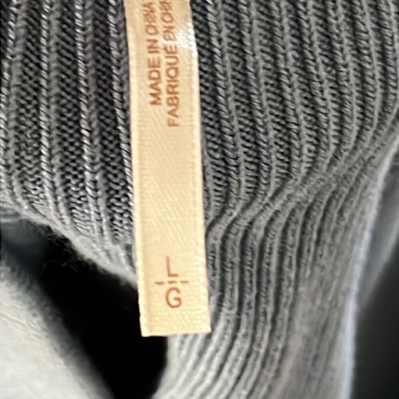 Free People Laurel Blue Knit Skirt L - Picture 6 of 6